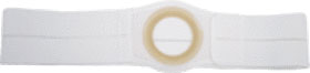 3" White, Cool Comfort, Nu-form Belt, Medium, 2-1/2" Center Opening