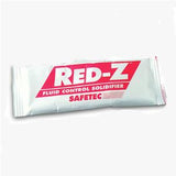 Red-Z fluid control solidifier Safetec packet for medical spill management