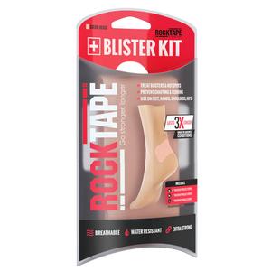 RockTape blister kit packaging with breathable, water-resistant medical tape for foot protection