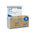 Scott professional single-fold paper towels bulk pack, 16 x 250 sheets, in cardboard box