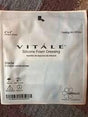 Vitale silicone foam dressing sterile medical bandage in sealed packaging on textured surface