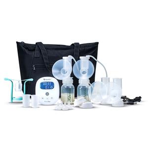 Ameda Mya Joy Double Electric Breast Pump With Large Tote And Accessories