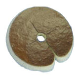 Foam medical dressing with central hole for wound care and pressure relief
