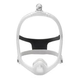 Full face CPAP mask frame with headgear for sleep apnea therapy