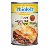 Thick-It Purees canned beef lasagna puree for dysphagia, 15 oz can, product front view