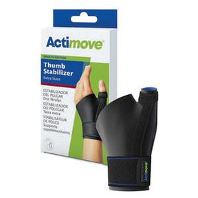 Actimove thumb stabilizer medical wrist support brace with product box