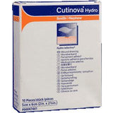 Cutinova Hydro wound dressing box, 5cm x 6cm, 50 sterile medical bandages