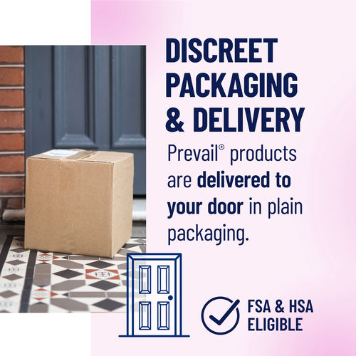 Prevail Incontinence & Postpartum Bladder Control Pads for Women, Light Absorbency, Regular Length