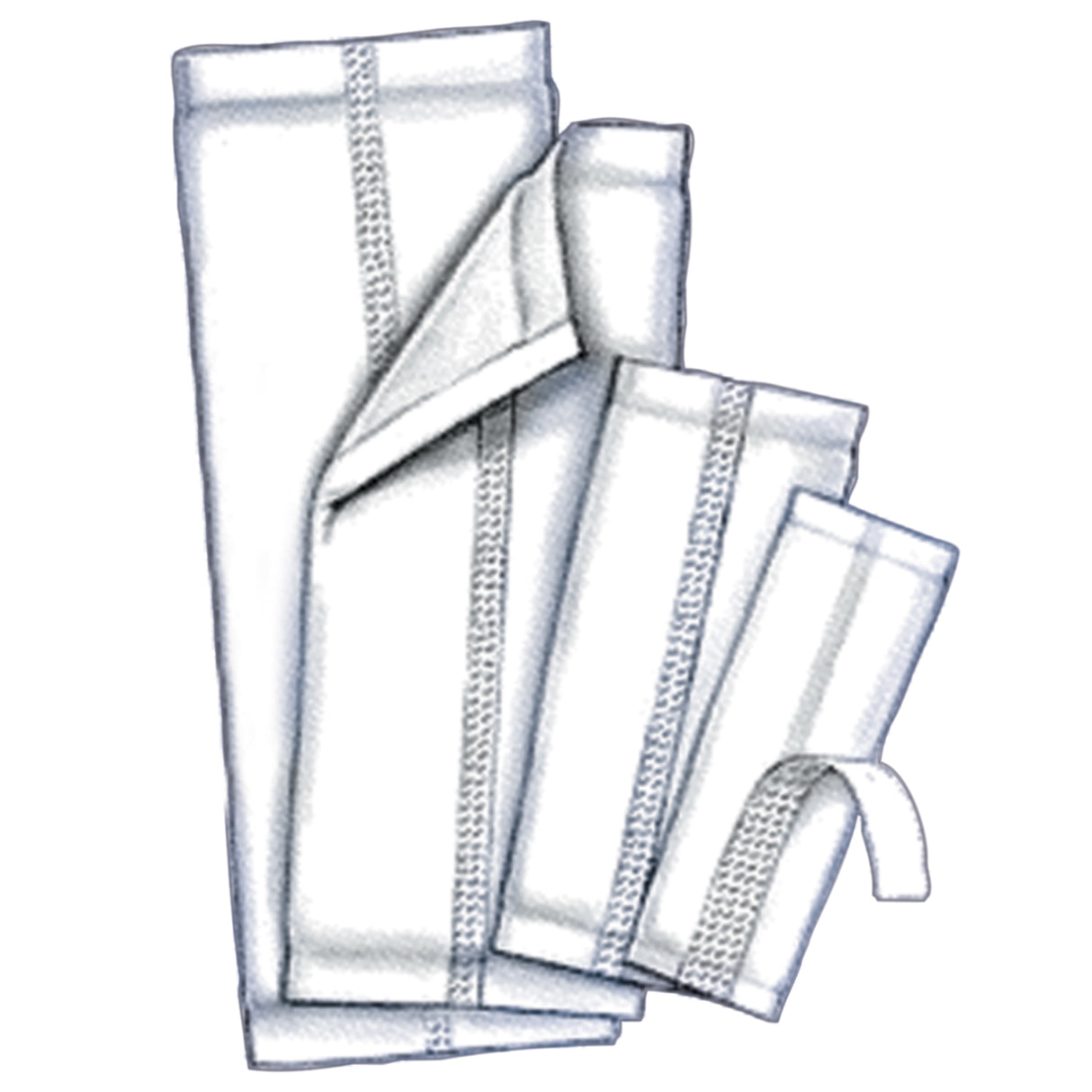 Cardinal Health, Garment Liner, Wings, Small, 4.5" X 14"