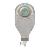 Colostomy bag with drainable pouch and adhesive barrier for ostomy care