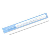 Sterile disposable medical catheter with blue packaging for home healthcare supplies