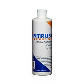 Entrust ostomy appliance cleaner bottle 16 fl oz for medical ostomy care