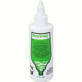 MucoSperse nasal spray bottle for mucus relief, white with green label, medical supply