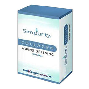 Simpurity collagen wound dressing box for advanced wound care and healing