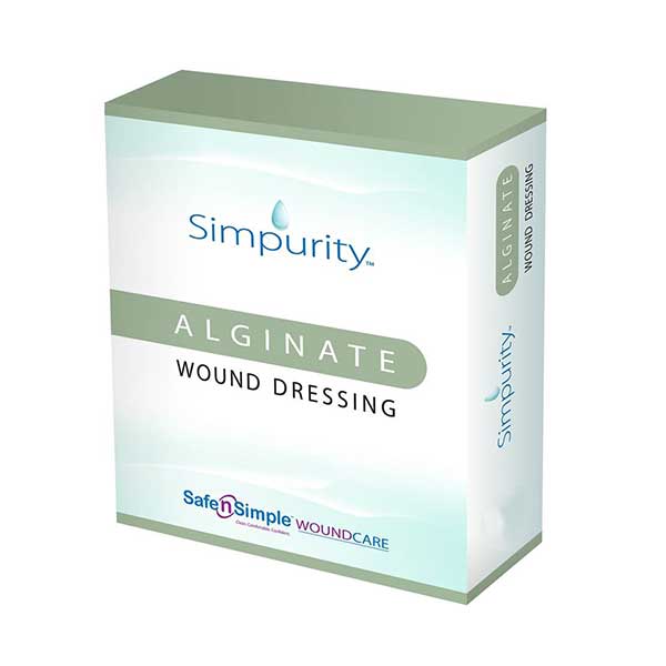 Simpurity Alginate 2" X 2" Pad