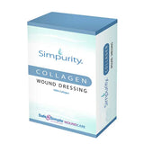 Simpurity collagen wound dressing box, 100% collagen, for medical wound care
