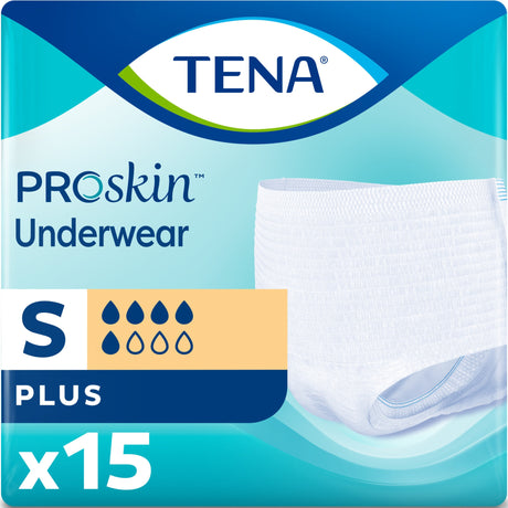 Tena Protective Underwear Plus, Small, 25"- 34"