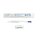 Sterile intermittent catheter kit with hydrophilic catheter and insertion supplies