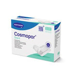 Cosmopor Steril wound dressing box with sterile adhesive bandage illustration on white background