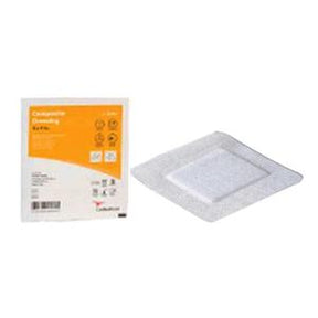 Sterile adhesive medical dressing with packaging, suitable for wound care and sensitive skin