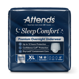 Attends Sleep Comfort™ Premium Overnight Underwear, X-Large