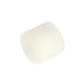 white medical foam cylinder, isolated, essential medical supply
