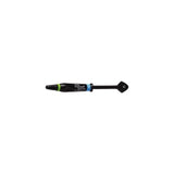 Black dental applicator with green and blue rings, labeled 'EvoCeram Bulk Fill,' on white background