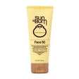 Sun Bum Face 50 sunscreen lotion tube for sensitive skin, broad spectrum SPF 50, 88 ml