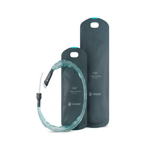 Luja Coude Intermittent Male Catheter, Pocket Size 08 Fr, 13" (33cm)