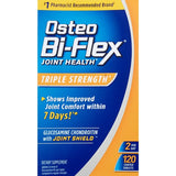 Osteo Bi-Flex Joint Health Triple Strength 120 coated tablets dietary supplement box.