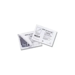BD 5ml syringes in sterile packaging, medical supplies for home healthcare use