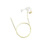latex Foley catheter medical device with drainage port and inflatable balloon