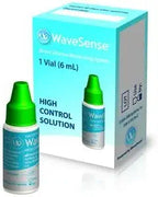WaveSense high control solution vial and box for glucose monitoring, 6 mL, medical supply