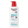 Eucerin Advanced Repair Lotion bottle for very dry skin with red pump, 500ml, medical moisturizer