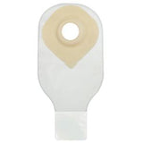 Transparent ostomy bag with adhesive barrier for home medical supply needs