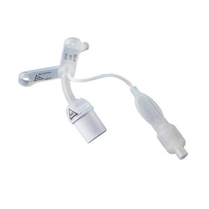 Medical extension tube with clear connectors for home medical supply