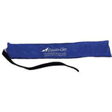 Blue Elasto-Gel therapy wrap with adjustable strap for hot and cold pain relief