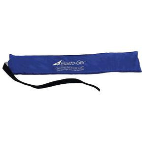 Blue Elasto-Gel therapy wrap with adjustable strap for hot and cold pain relief