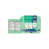Hyland's Kids Cold & Cough medicine 3-pack package, natural grape flavor, for children