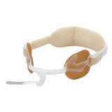 Medical soft foam tracheostomy tube holder with adjustable strap for neck support
