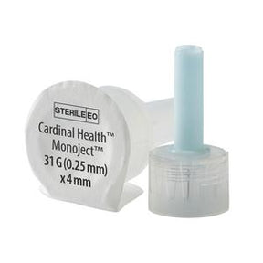 Sterile Cardinal Health Monoject pen needles 31G 4mm for insulin injection