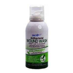 Antibacterial wound wash first aid cleanser eco-friendly spray bottle for medical use