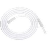 Coiled clear medical tubing for home healthcare and medical supply use