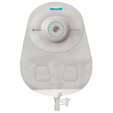 Coloplast SenSura Mio drainable ostomy pouch with adhesive barrier, front view