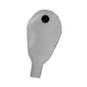 Gray ostomy pouch with filter for discreet medical supply needs