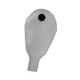 Gray ostomy pouch with filter for discreet medical supply needs