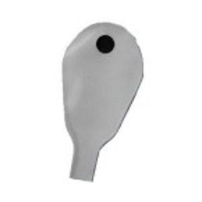 Gray ostomy pouch with filter for discreet medical supply needs