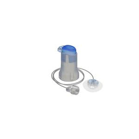 portable negative pressure wound therapy device with clear canister and tubing