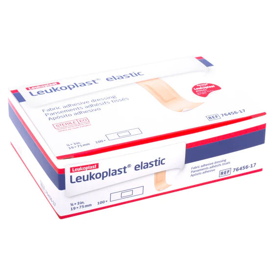 Leukoplast Elastic 3/4" X 3" Strip Bandage - Replaces Bi00230