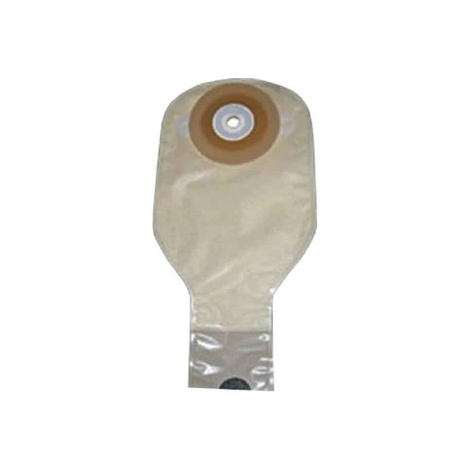 Ostomy pouch with adhesive barrier for stoma care, home medical supply